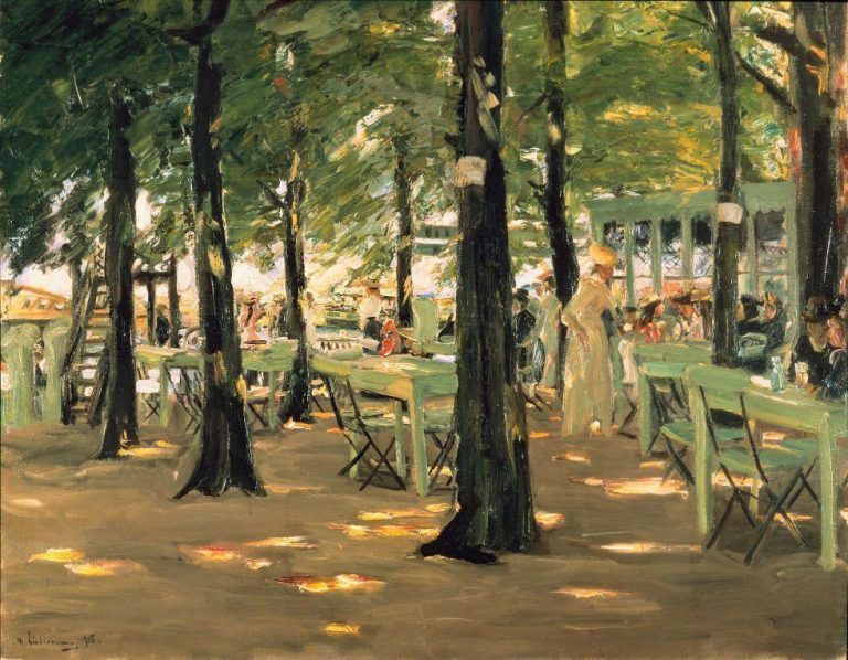 Max Liebermann In Holland Amsterdamer Waisenhaus Papageienmann