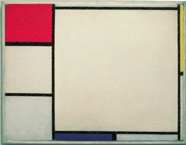 Mondrian Komposition In Rot Gelb Und Blau Kunst K Nstler