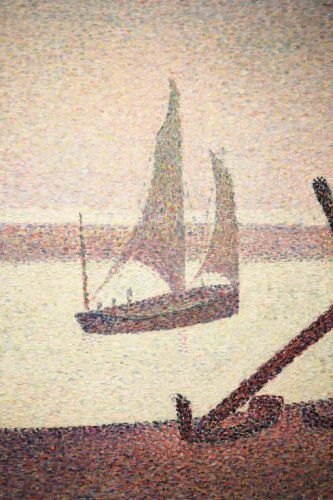 Seurat Signac Van Gogh Mondrian Pointillismus In Der Albertina