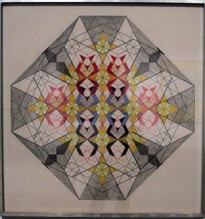 Emma Kunz (1892-1963), o.T., o.J., Installationsfoto: Alexandra Matzner.