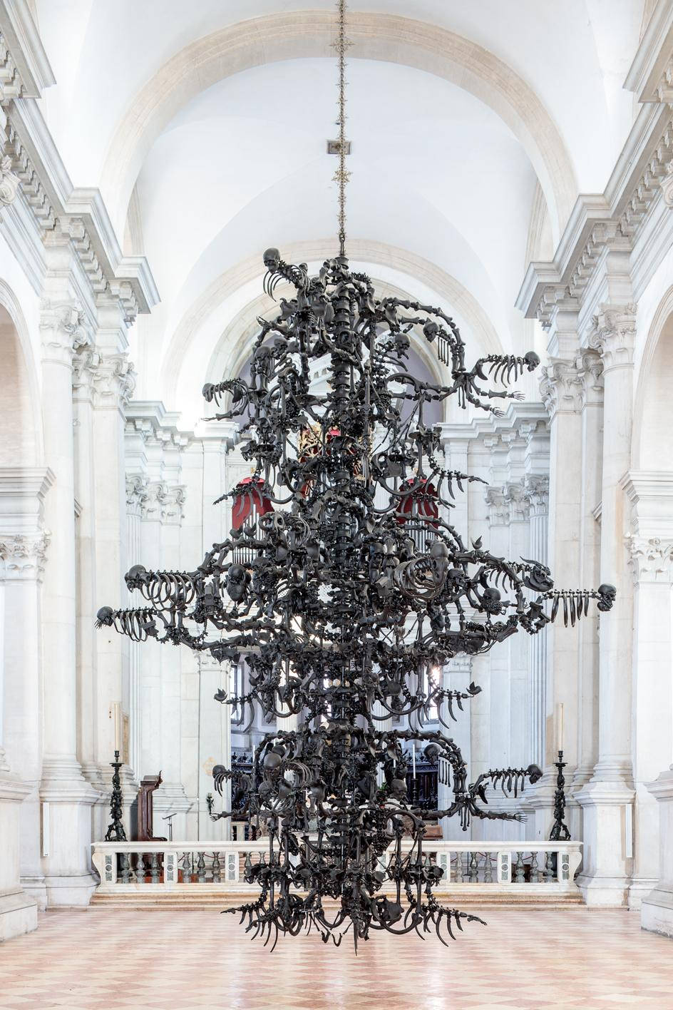 Ai Weiwei, La commedia umana, Installationsansicht Venedig 2022, Foto: Francesco Allegretto