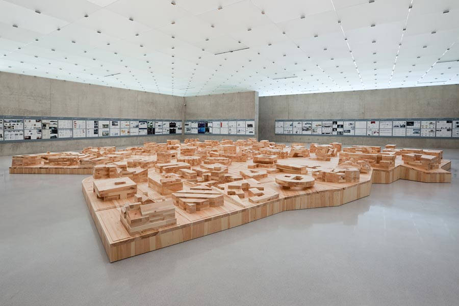 Ai Weiwei, Ordos 100, 2011. Ausstellungsansicht 2. OG, Kunsthaus Bregenz; Foto: Markus Tretter. © Ai Weiwei, Kunsthaus Bregenz