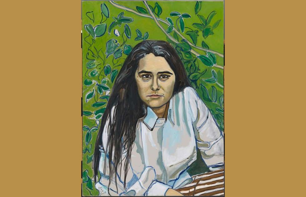 Alice Neel, Kate Millett, 1970, Acryl auf Leinwand, 101 x 72.4 cm (National Portrait Gallery, Smithsonian Institution; gift of Time magazine)