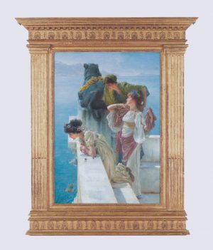 Lawrence Alma-Tadema, Coign of Vantage, 1895, Öl auf Leinwand, 64 x 44,5 cm (Collection of Ann and Gordon Getty, Foto © Collection of Ann and Gordon Getty)