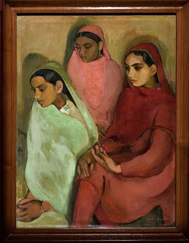 Amrita Sher-Gil, Drei Mädchen, 1937