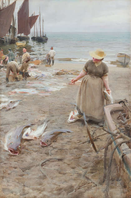 Anders Zorn Maler Des Realismus Impressionismus ARTinWORDS