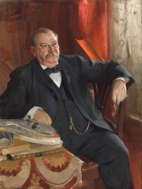 Anders Zorn, Stephen Grover Cleveland, 1899, Öl auf Leinwand, 122 x 91,5 cm (National Portrait Gallery, Smithsonian Institution, Washington, Schenkung des Reverends Thomas G. Cleve
