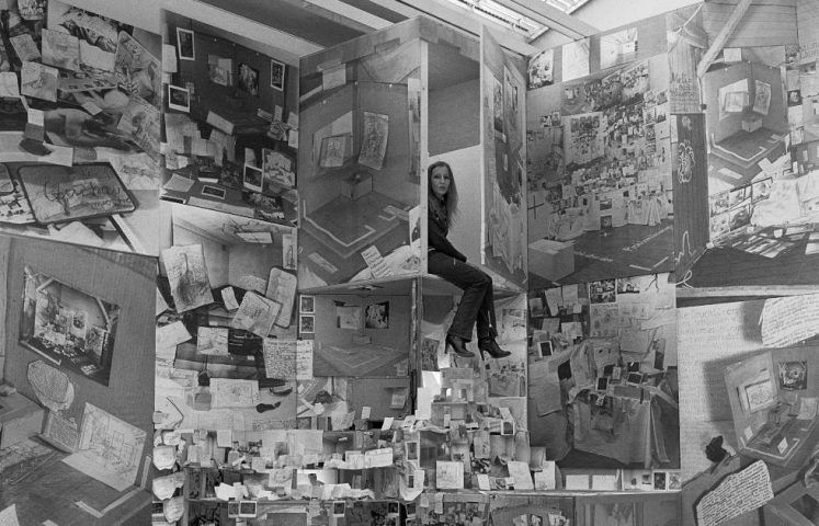Anna Oppermann im Elfenbeinturm (in Raumprobleme), Musée dArt Moderne de la Ville de Paris 1981