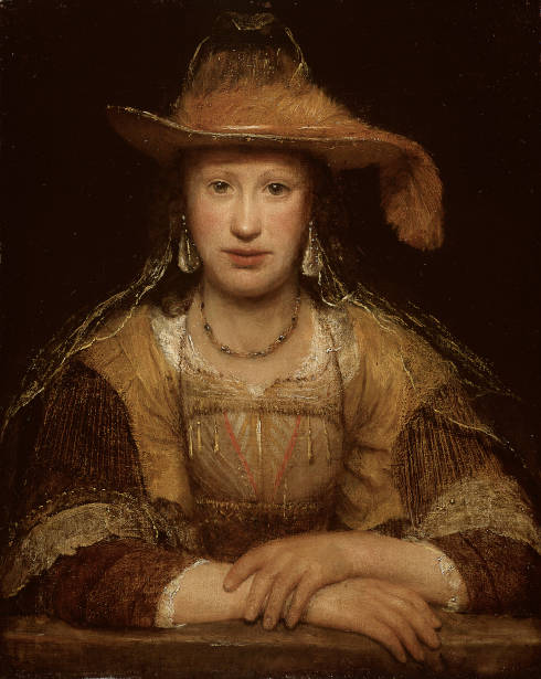Arent de Gelder, Porträt einer jungen Frau, um 1690, Öl auf Leinwand, 66.9 × 53.3 cm (Art Institute of Chicago, Wirt D. Walker Fund)