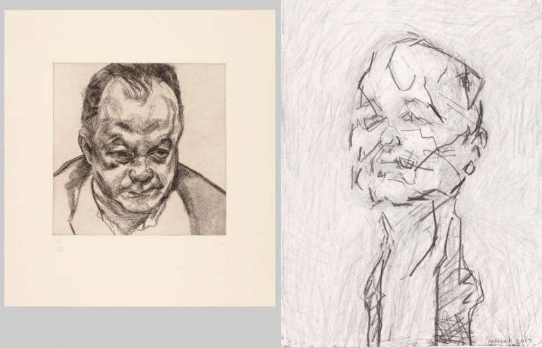 Frank Auerbach und Lucian Freud. Gesichter im Städel Museum