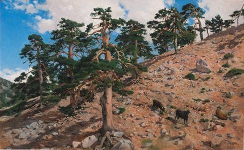 Aureliano de Beruete, In den Höhen von Fuenfría (Sierra de Guadarrama), 1891, Öl auf Leinwand, 49 x 69 cm (Prado)