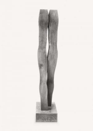 Joannis Avramidis, Der Schreitende, 1966–1969, Bronze, H: 171,5 cm (Staatsgalerie Stuttgart, Foto: Archiv Joannis Avramidis, Wien).