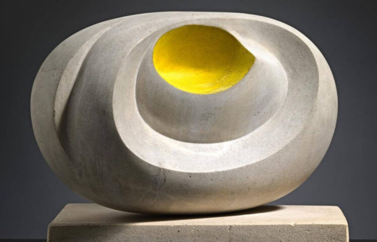 Barbara Hepworth, Eidos, 1947 (National Gallery of Victoria, Melbourne. Purchased with the assistance of the Samuel E. Wills Bequest to commemorate the retirement of Dr E. Westbrook, Director of Arts for Victoria, 1981 © Bowness. Foto: Predrag Cancar / NGV. Image courtesy National Gallery of Victoria, Melbourne)