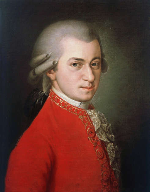 Barbara Krafft, Wolfgang Amadeus Mozart, 1819 (Gesellschaft der Musikfreunde, Wien)