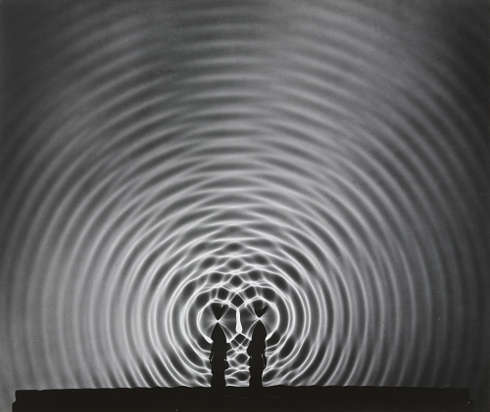 Berenice Abbott, Interference of Waves, 1958–1961 © Berenice Abbott Archive