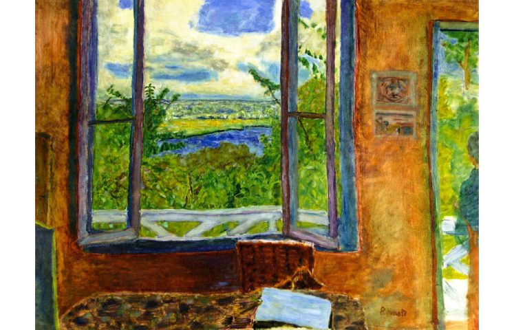 Pierre Bonnard, Fenêtre ouverte sur la Seine [Offenes Fenster zur Seine], 1911/12, Öl auf Leinwand, 78 cm x 105.5 cm (Musée des beaux-arts Jules Chéret de Nice)