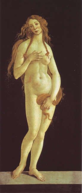 Sandro Botticelli-Werkstatt, Venus, 1490 (Staatliche Museen zu Berlin)