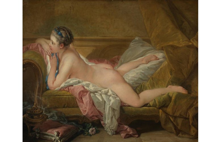 François Boucher, Ruhendes Mädchen (Alte PInakothek, München)