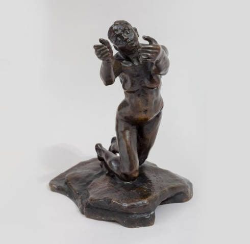 Camille Claudel, L'Implorante (großes Modell), 1899, Bronze, 67 x 72 x 59 cm (Musée Camille Claudel)