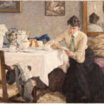 Carl Piepho, Der Brief - Sommermorgen, 1909 (© Museum Georg Schäfer, Schweinfurt)