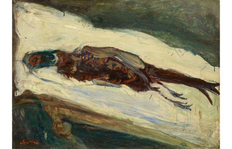 Chaim Soutine, Le faisan mort, um 1926/27 (Kunstmuseum Basel, Sammlung Im Obersteg)