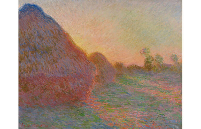 Claude Monet, Getreideschober, 1890 (Museum Barberini, Potsdam © Sammlung Hasso Plattner)