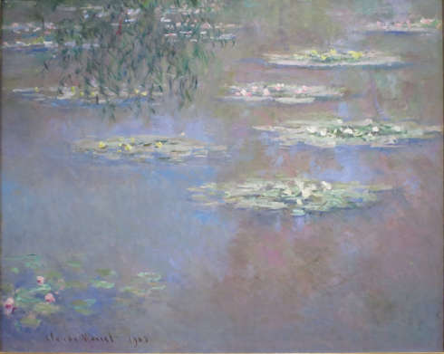 Claude Monet, Seerosen, 1903, Öl/Lw (The Dayton Art Institute, Dayton, Ohio)