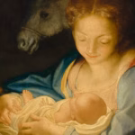 Correggio, Die Heilige Nacht, Detail, um 1528/30 (© Gemäldegalerie Alte Meister, SKD, Foto: Elke Estel, Hans-Peter Klut)