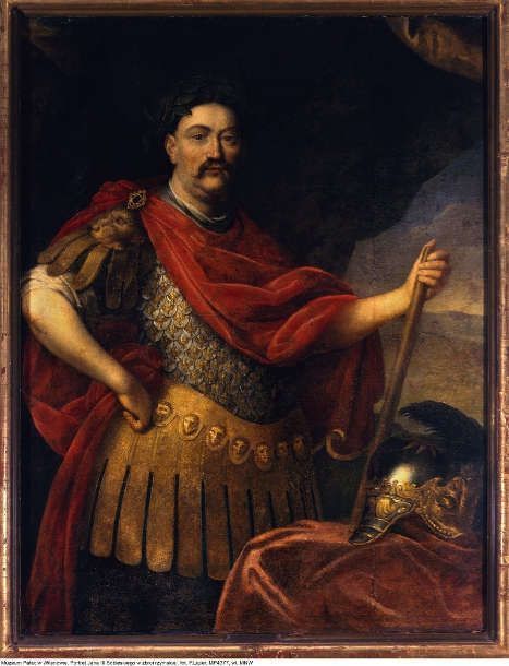 Daniel Schultz d.J., Jan III. Sobieski, König von Polen, um 1680/90, Öl auf Leinwand, 139,5 × 113 cm (Warschau, Nationalmuseum)