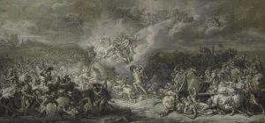 Jacques-Louis David, Die Kämpfe des Diomedes, 1776 (Albertina, Wien)