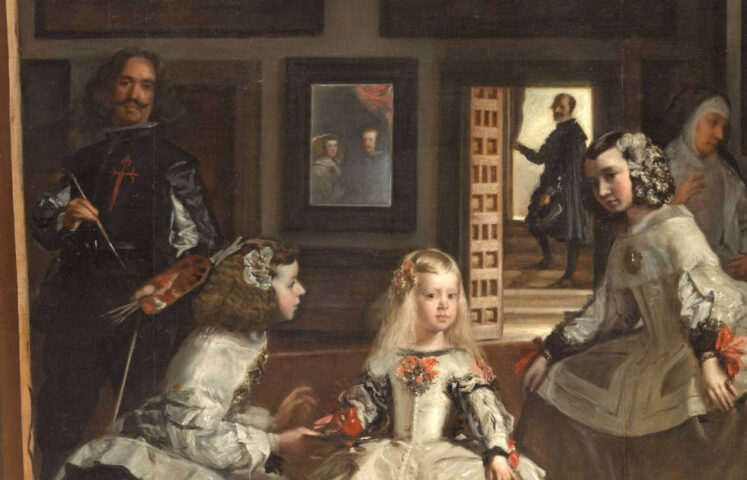 Diego Velázquez, Las meninas, Detail, 1656, Öl/Leinwand, 320,3 x 279,1 cm (Prado, Madrid)