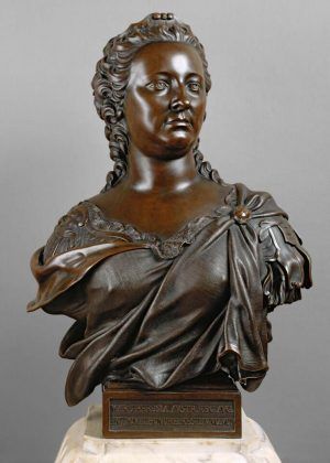 Matthäus Donner, Büste Maria Theresias, Wien 1750, Bronze (KHM, Kunstkammer, Inv.-Nr. KK 6142)