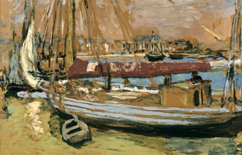 Edouard Vuillard, La bateau de pêche [Das Fischerboot], Detail, 1908