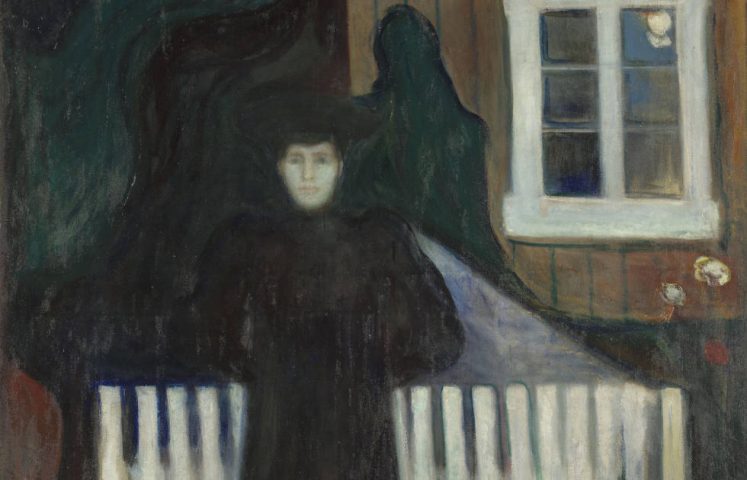 Edvard Munch, Mondschein, Detail, 1893 (© Nasjonalmuseet for kunst, arkitektur og design, Oslo, Foto Børre Høstland, Jacques Lathion)