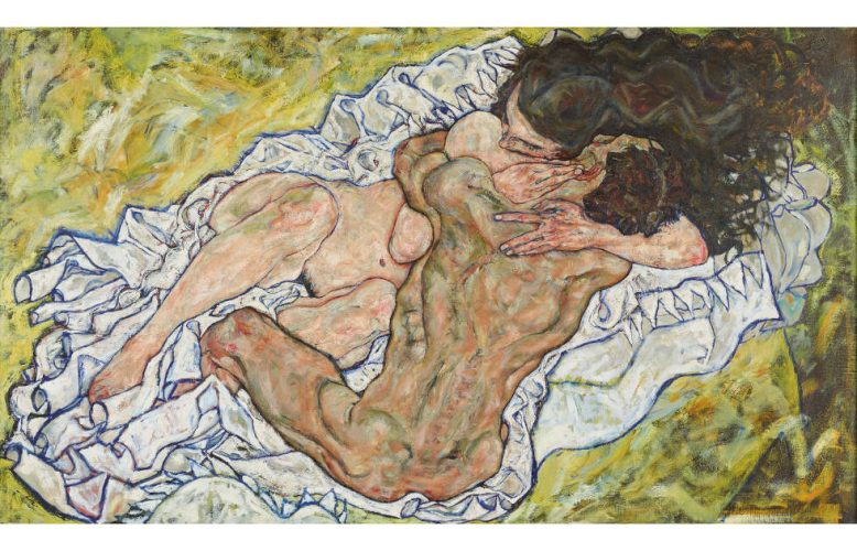 Egon Schiele, Die Umarmung, 1917 (© Belvedere, Wien, Foto Belvedere, Wien, Johannes Stoll)