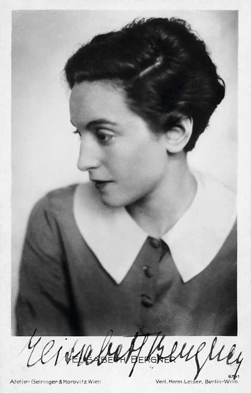 Atelier Geiringer & Horovitz, Wien, Die 22-Jährige Elisabeth Bergner, 1919,