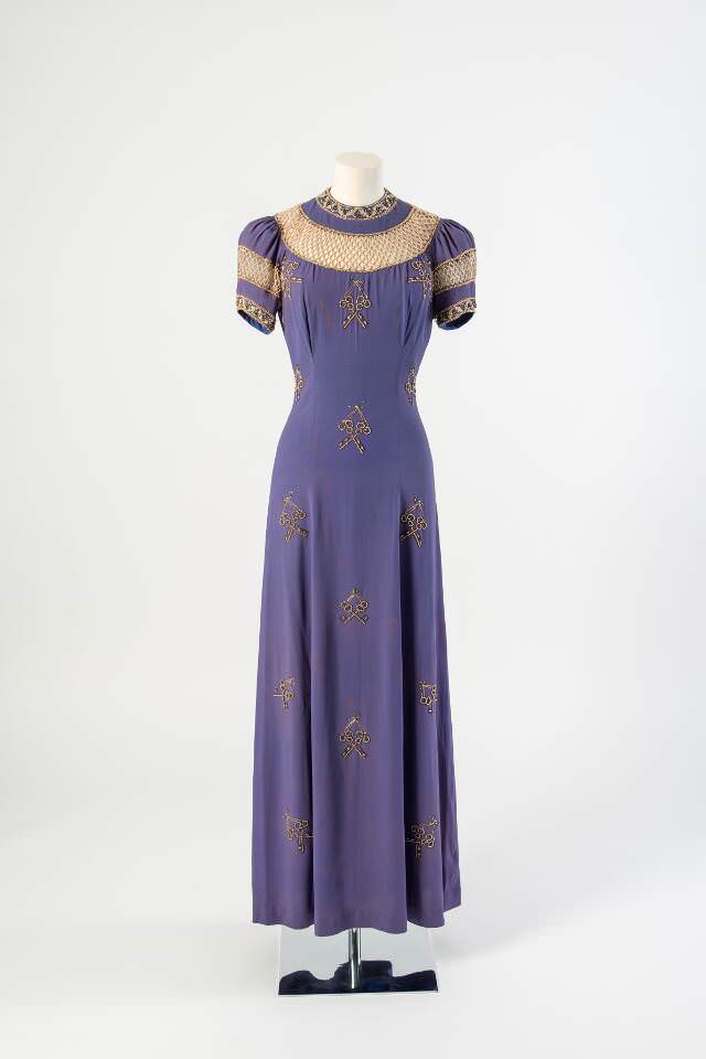 Elsa Schiaparelli, ‘Les Clefs De Saint Pierre’, Evening Gown, Spring 1936 (© Maison Schiaparelli)