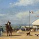 Eugene Boudin, Strandszene, Detail