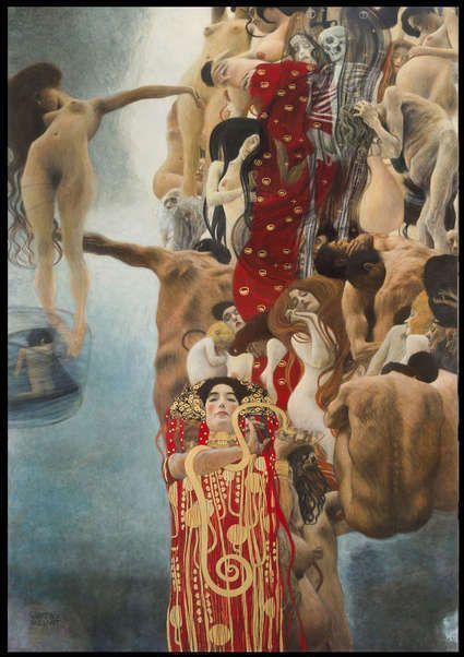 Factum Arte, Rekonstruktion von Klimts Medizin, © Factum Arte