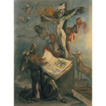 Félicien Rops, La Tentation de saint Antoine, 1878 (Königliche Bibliothek Belgiens (KBR), Brüssel)