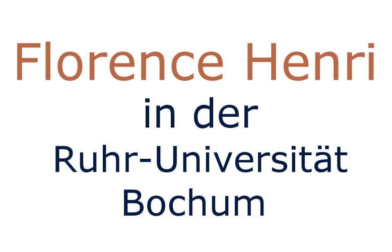 Florence Henri in Bochum