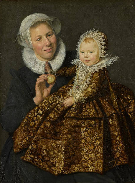 Frans Hals, Porträt von Catharina Hooft mit ihrer Amme, 1619/20 (Staatliche Museen zu Berlin, Gemäldegalerie)