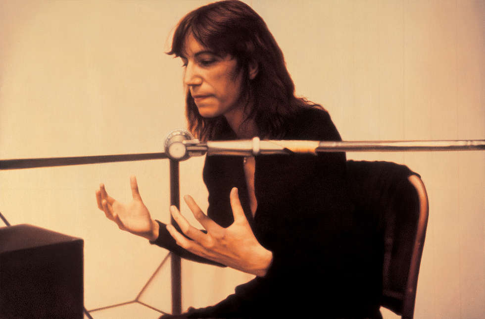 Franz Gertsch, Patti Smith V, 1979 (Staatsgalerie Stuttgart © Franz Gertsch, Foto: Dominique Uldry, Bern)