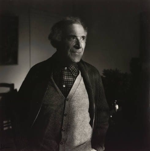 Franz Hubmann, Marc Chagall (1887–1985), 1957, Abzug 1999, Silbergelatinepapier auf Untersatzkarton (ALBERTINA, Wien – Schenkung Sammlung Helmut Klewan)