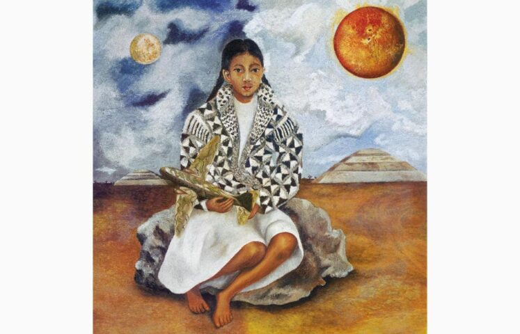 Frida Kahlo, Porträt der Lucha Maria, ein Mädchen von Tehuacán, 1942 (Privatsammlung)