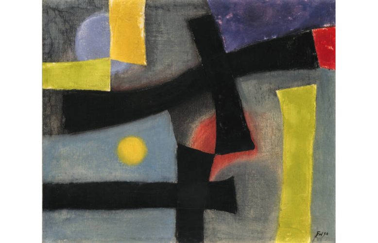 Fritz Winter, Schwarze Kreuze, 1950 (Fritz-Winter-Stiftung, Bayerische Staatsgemäldesammlungen © Fritz-Winter-Stiftung)