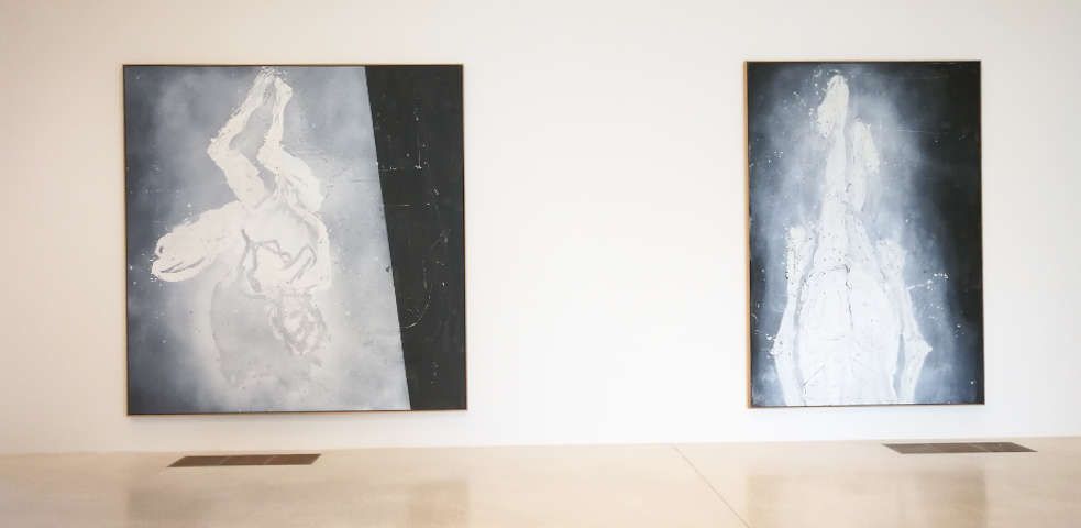 Georg Baselitz, Finestra di Venezia - Cardinale Archinto und Der Kardinal hinter dem Vorhang, 2015, Foto: (c) Alexandra Matzner, ARTinWORDS