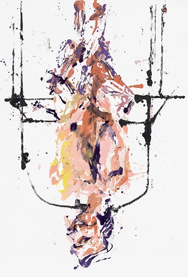 Georg Baselitz, Mittwoch war es schön, 2020, Öl auf Leinwand, 250 x 170 cm, Foto: Jochen Littkemann