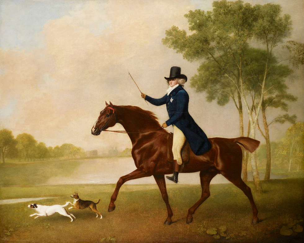 George Stubbs, George IV (1762-1830), Prinz von Wales, 1791 (Royal Collection Trust / (c) Her Majesty Queen Elizabeth II 2019)