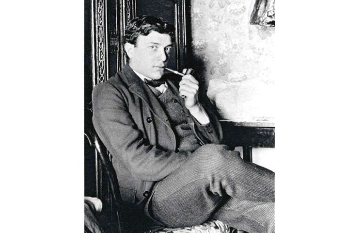 Porträt Georges Braque, anonymer Fotograf, um 1906–1907, Silbergelatine Abzug, Archives Quentin Laurens